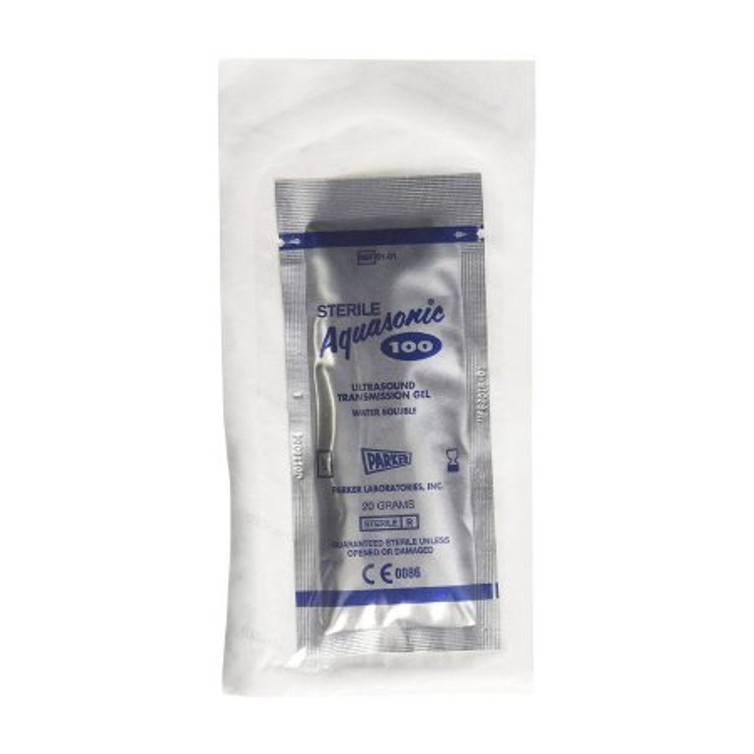 Ultrasound Gel Aquasonic Transmission 25 Gram Foil Pouch 01-01