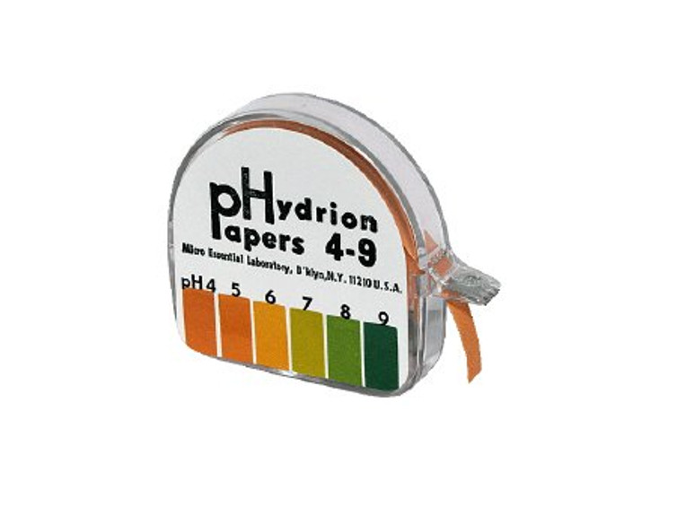 pH Paper in Dispenser Hydrion 4.0 to 9.0 14853150R Each/1