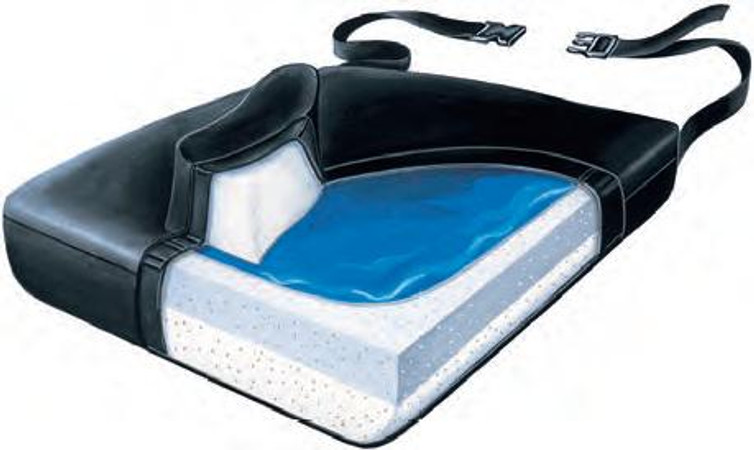 Level Seat Cushion Slide Guard 18 W X 16 D X 2 H Inch Foam / Gel 751265 Each/1