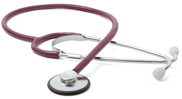 Classic Stethoscope Proscope 660 Pink 1-Tube 21 Inch Tube Single Head Chestpiece 660M Each/1