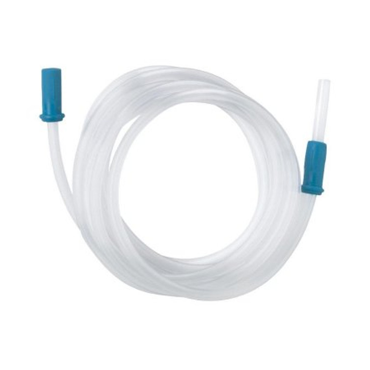 Suction Connector Tubing Smith s ASD 6 Foot Length 0.188 Inch I.D. Sterile Female Connector Clear PVC DYND50216