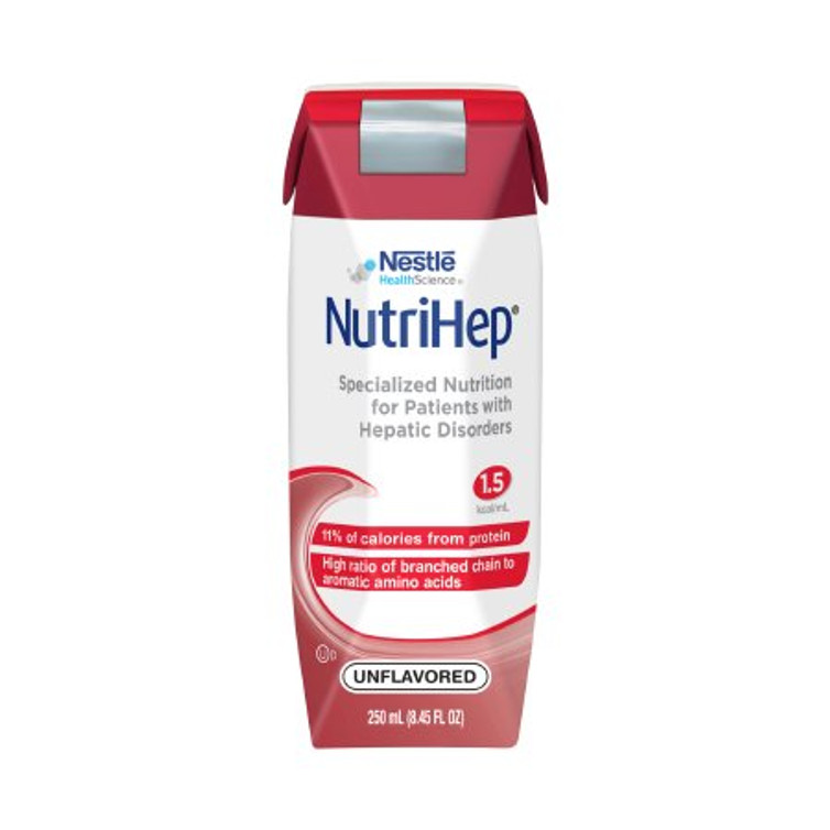 Tube Feeding Formula NutriHep 8.45 oz. Carton Ready to Use Unflavored Adult 9871616479