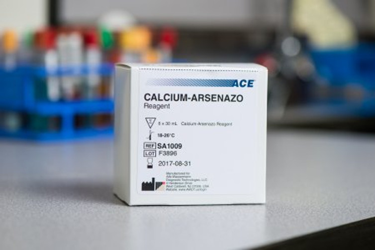 Reagent ACE General Chemistry Calcium For ACE and ACE Alera Analyzers 600 Tests 6 X 30 mL SA1009 Kit/1