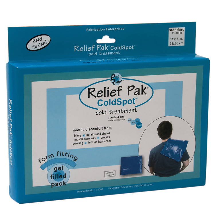 Cold Pack Relief Pak ColdSpot General Purpose Standard 11 X 14 Inch Vinyl / Gel Reusable 11-1000 Each/1