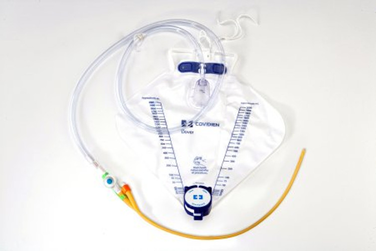 Indwelling Catheter Tray Curity Ultramer 2-Way Foley 14 Fr. 5 cc Balloon Latex 8944