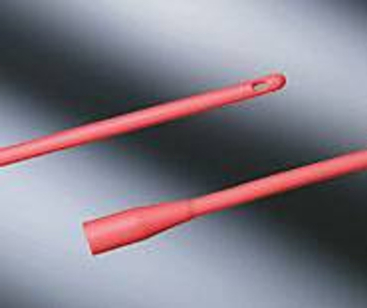 Urethral Catheter Bard Robinson / Nelaton Tip Red Rubber 18 Fr. 16 Inch 277718