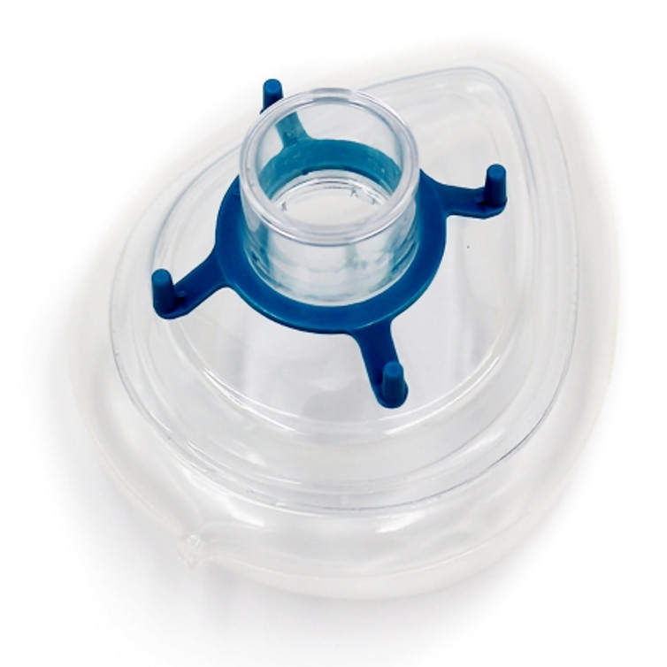 Anesthesia Mask Sure Seal Elongated Style Adult Medium Hook Ring 1275