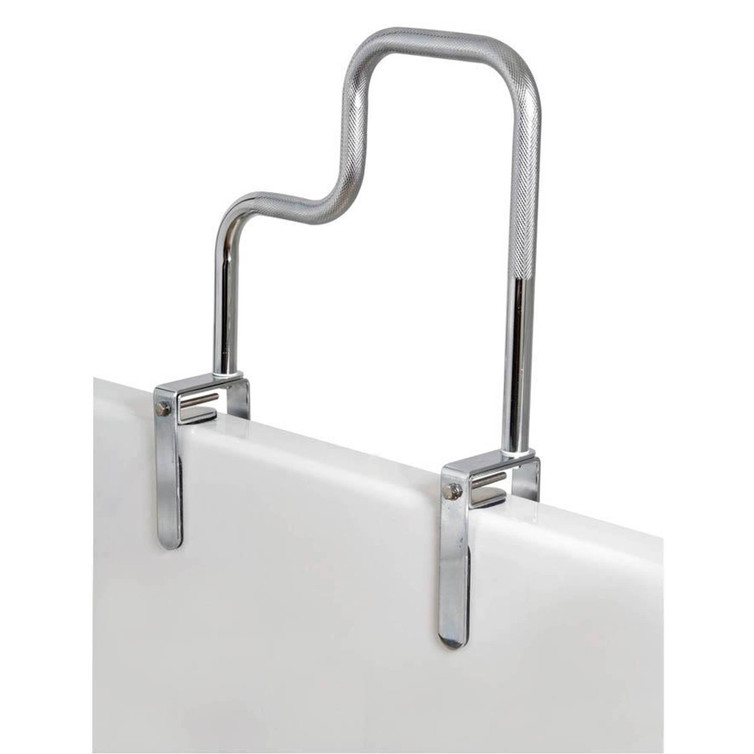 Bathtub Grab Bar Carex Tri-Grip Chrome Finish Steel FGB20200 0000 Case/6