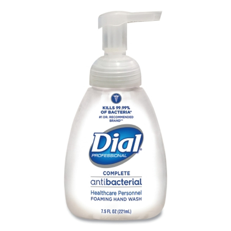 Antibacterial Soap Dial Professional Complete Foaming 7.5 oz. Pump Bottle Original Scent DIA81075