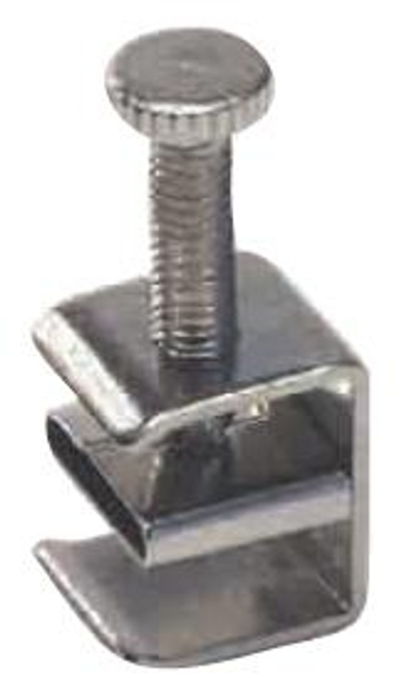 C Clamp Screw Compressor Serrated Thumb Screw Head Chrome Plated Copper 3084DZ