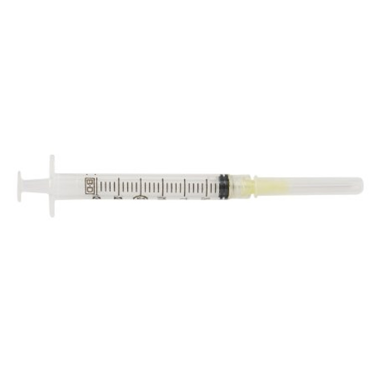 Syringe with Hypodermic Needle PrecisionGlide 3 mL 20 Gauge 1 Inch Detachable Needle Without Safety 309578
