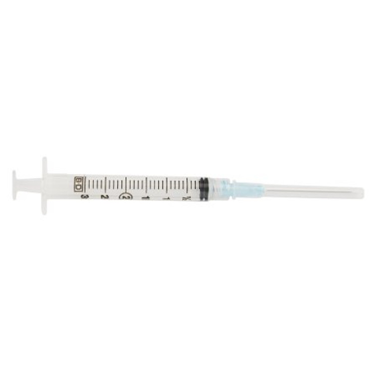 Syringe with Hypodermic Needle PrecisionGlide 3 mL 25 Gauge 1-1/2 Inch Detachable Needle Without Safety 309582