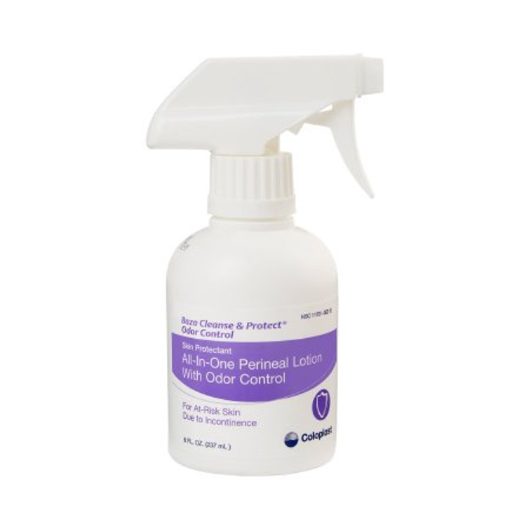 Perineal Wash Baza Cleanse and Protect with Odor Control Lotion 8 oz. Pump Bottle Scented 7725