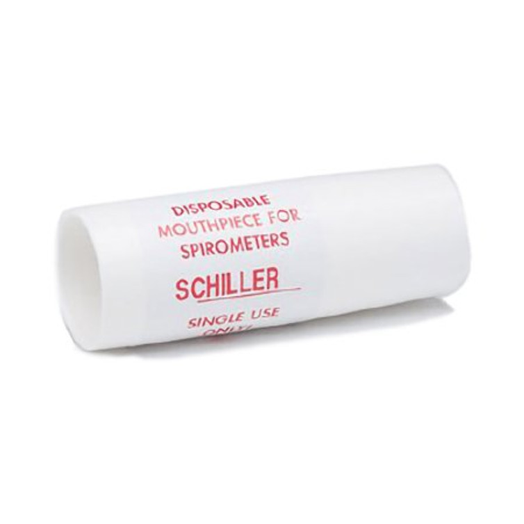 Spirometer Mouthpiece Disposable Plastic White SP 150 or SP 250 Spirometer 2.100077 Box/10