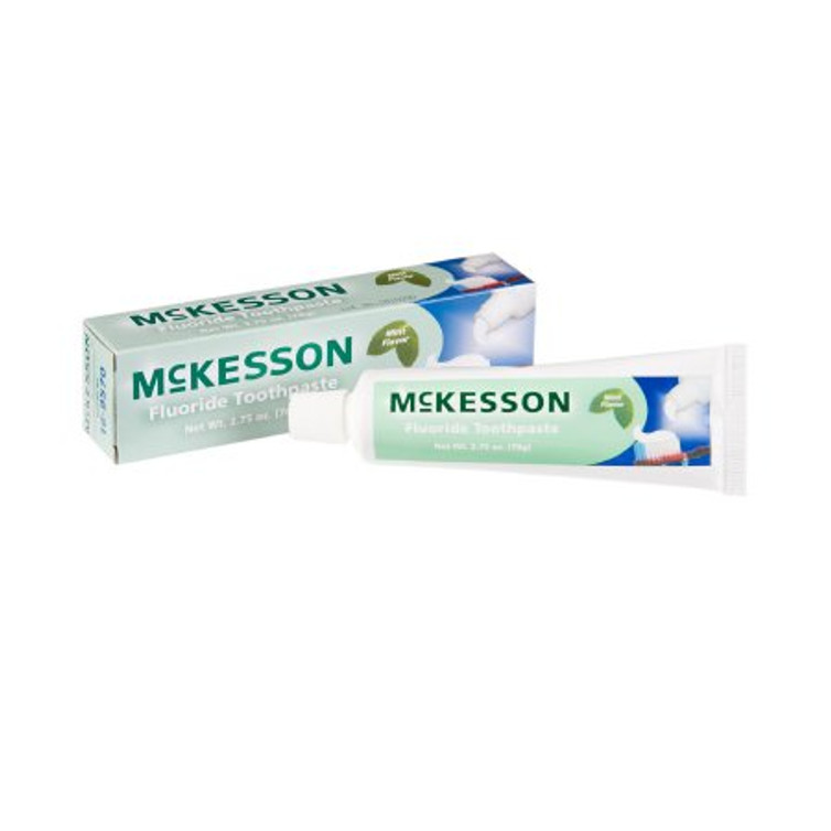 Toothpaste McKesson Mint Flavor 2.75 oz. Tube 16-9570
