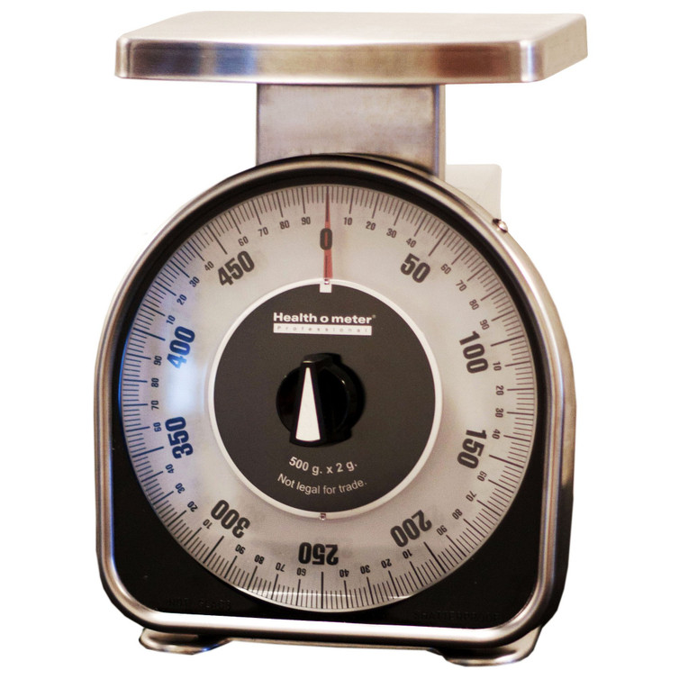 Food / Lab Scale Health O Meter Dial Display 500 Gram Capacity Analog YG500R Each/1