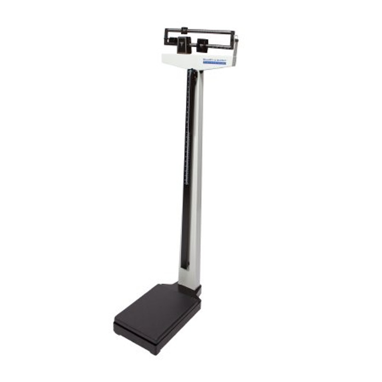Floor Scale Health O Meter Balance Beam Display 390 lbs. Capacity Black / White Analog 402KL Each/1