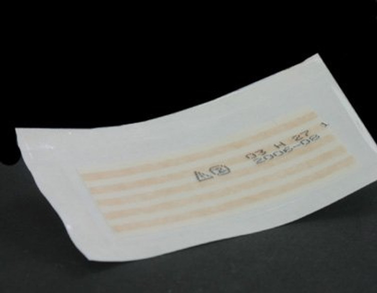 Skin Closure Strip Suture Strip Plus 1/2 X 4 Inch Nonwoven Material Flexible Strip Tan TP1103