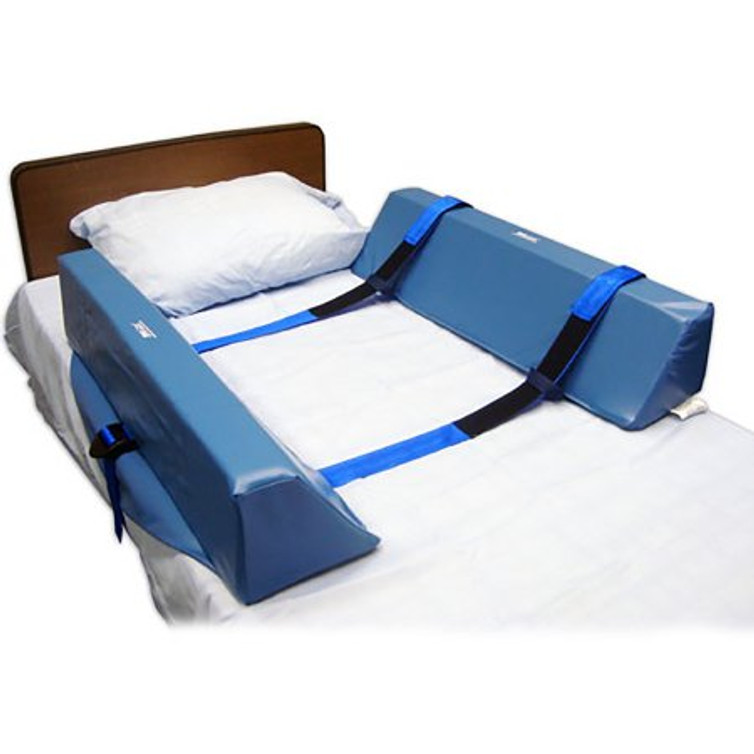 Roll-Control Bed Bolster Skil-Care 34 W X 8 D X 7 H Inch Foam Strap Fastening with Buckle 556010 Pair/1