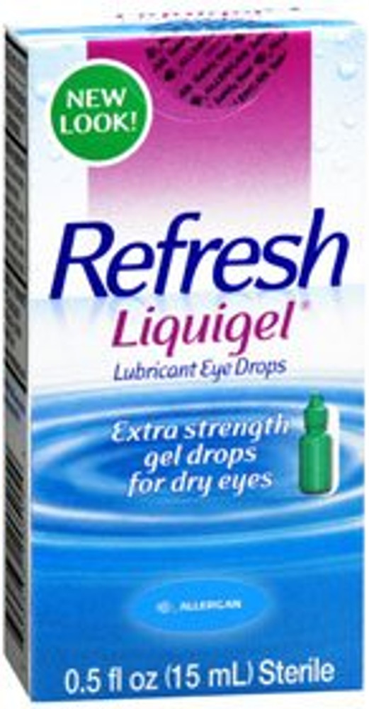 Eye Lubricant Refresh Liquigel 0.5 oz. Gel Eye Drops 00023920515 Each/1