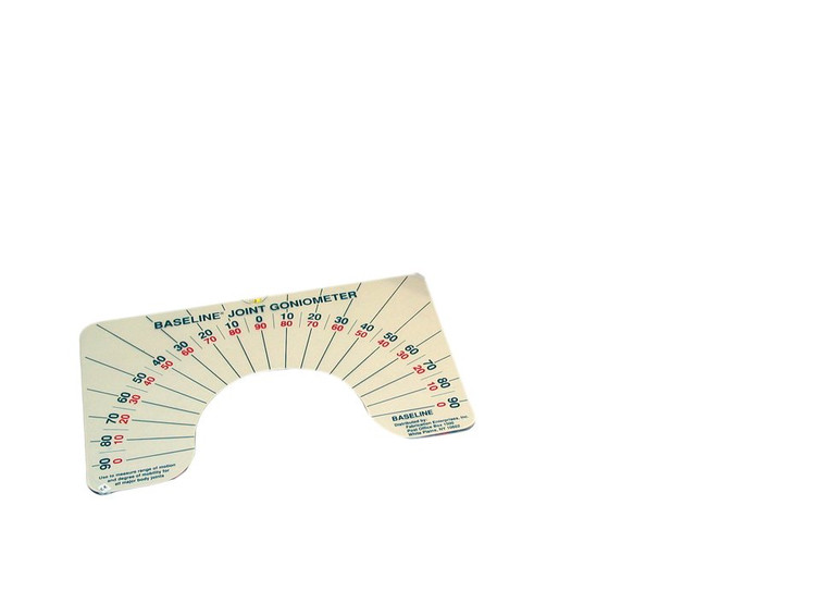 Arthrodial Protractor Baseline 180 Opposing Scales In 5 Increment 12-1076 Each/1