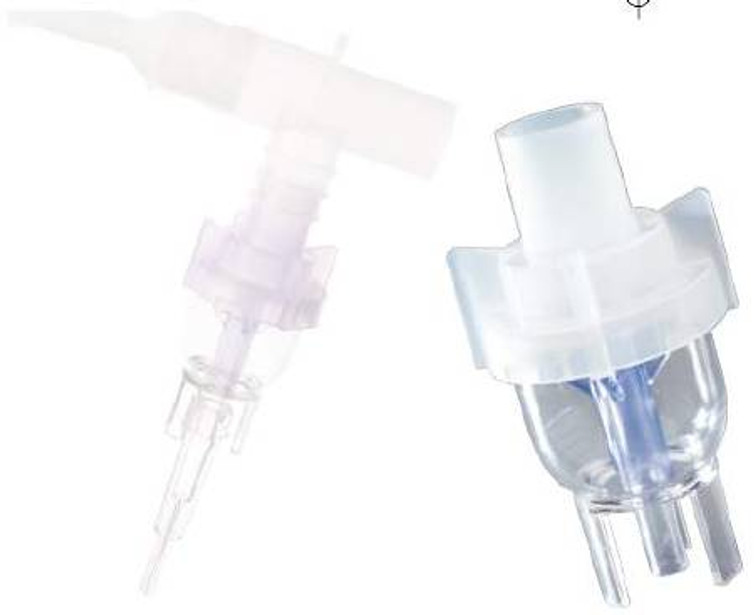 VixOne Handheld Nebulizer Kit Small Volume 10 mL Medication Cup Universal Mouthpiece Delivery 0209 Case/50