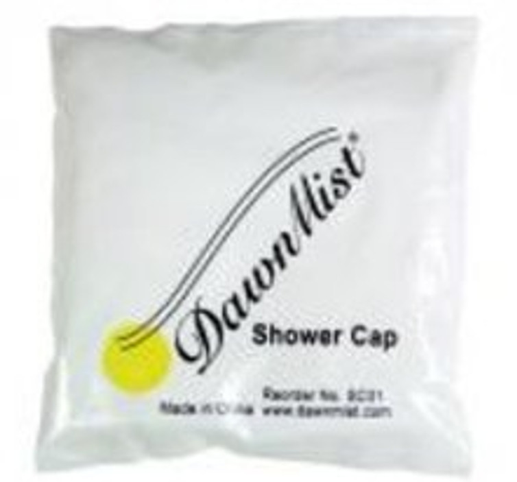Shower Cap DawnMist One Size Fits Most Clear SC01