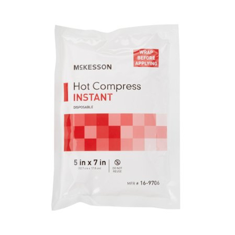 Instant Hot Pack McKesson General Purpose Small Plastic Disposable 16-9706