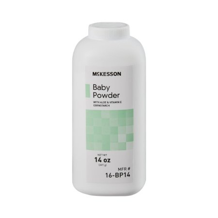Baby Powder McKesson 14 oz. Fresh Scent Shaker Bottle Cornstarch 16-BP14