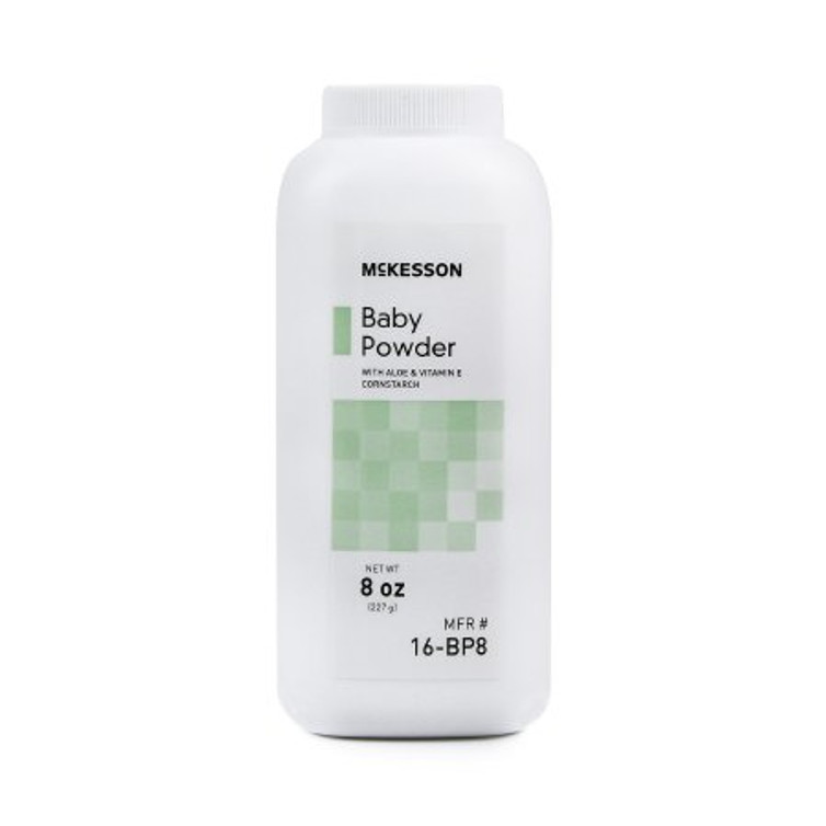 Baby Powder McKesson 8 oz. Fresh Scent Shaker Bottle Cornstarch 16-BP8