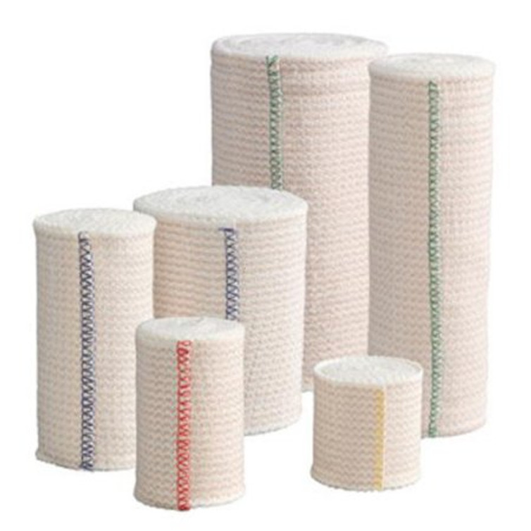 Elastic Bandage Cardinal Health 4 Inch X 5-4/5 Yard Standard Compression Double Hook and Loop Closure White Sterile 23593-14LF