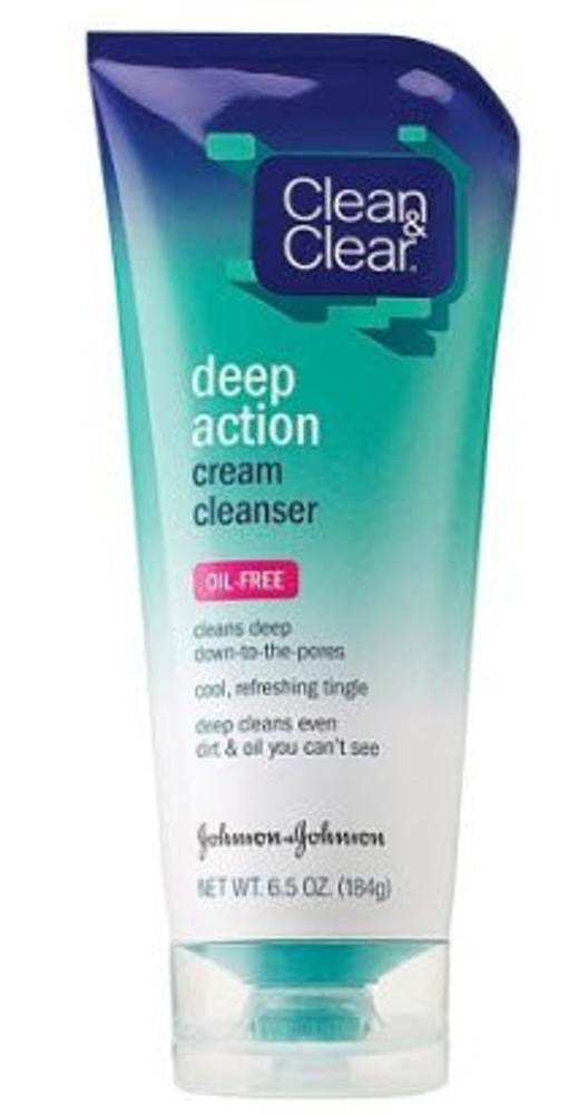 Facial Cleanser Clean Clear Cream 6.5 oz. Tube Scented 00381371163472 Case/24