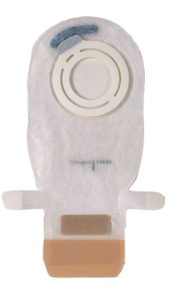Ostomy Pouch Assura AC EasiClose Two-Piece System 1 Inch Stoma 14682 Box/10
