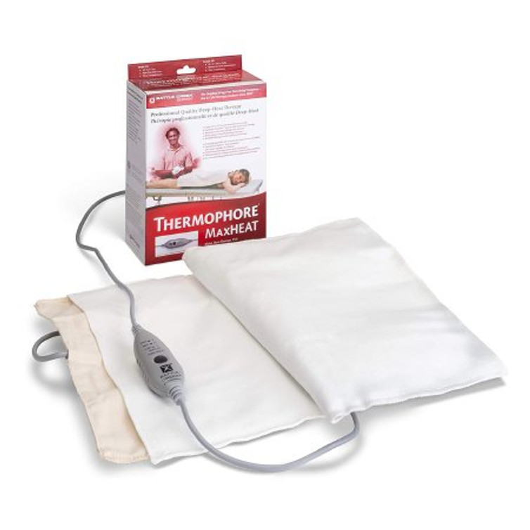 Moist Heating Pad Thermophore MaxHEAT Back / Hip / Leg / Shoulders Large Cotton Blend Cover Reusable 155 Each/1