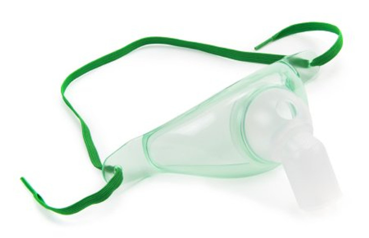 Aerosol Trach Mask McKesson Collar Adult One Size Fits Most Adjustable Neck Strap 32635 Each/1