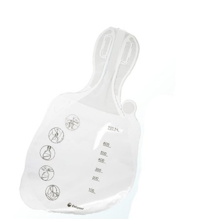 Urostomy Pouch Coloplast Uro Two-Piece System 6 Inch Length Micro 2 Inch Stoma Drainable 14205 Box/10