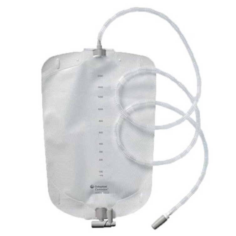 Urinary Night Drain Bag Moveen Sterile 2000 mL 21356