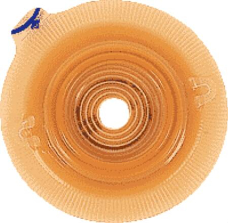 Ostomy Barrier Assura Trim to Fit Standard Wear Pectin Based Adhesive 40 mm Flange Green Code System Synthetic Resin 3/4 to 7/8 Inch Opening 14261 Box/5