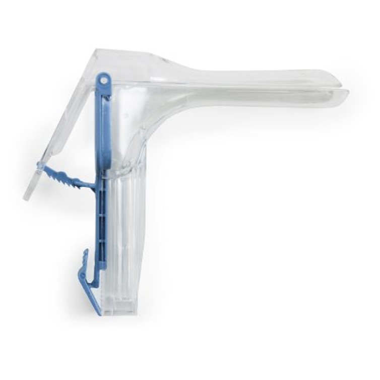 Vaginal Speculum McKesson Graves NonSterile Office Grade Acrylic Small Double Blade Duckbill Disposable Corded Light Source Compatible 16-8312 Box/25