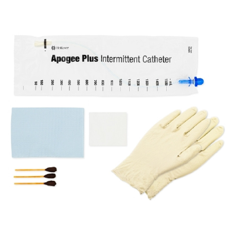 Intermittent Closed Catheter Kit Advance Plus Straight Tip 10 Fr. Without Balloon PVC 96104