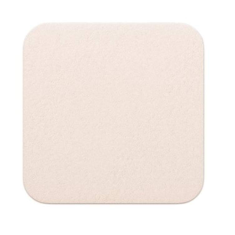 Thin Silicone Foam Dressing Mepilex Lite 2-2/5 X 3-2/5 Inch Square Silicone Adhesive without Border Sterile 284090