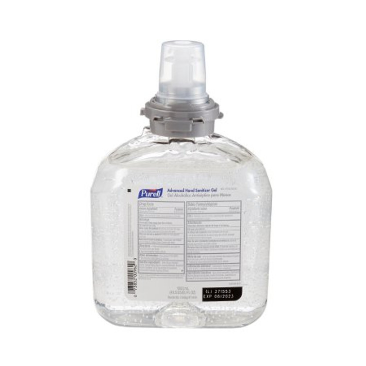Hand Sanitizer Purell Advanced 1 200 mL Ethyl Alcohol Gel Dispenser Refill Bottle 5456-04