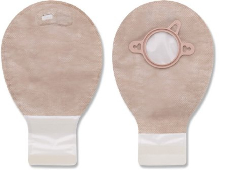 Filtered Ostomy Pouch New Image Two-Piece System 7 Inch Length Drainable 18294 Box/20