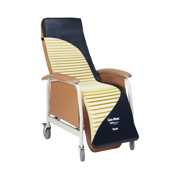Geri-Chair / Recliner Seat Cushion Geo-Wave 18 W Inch Foam WAVE-01 Each/1
