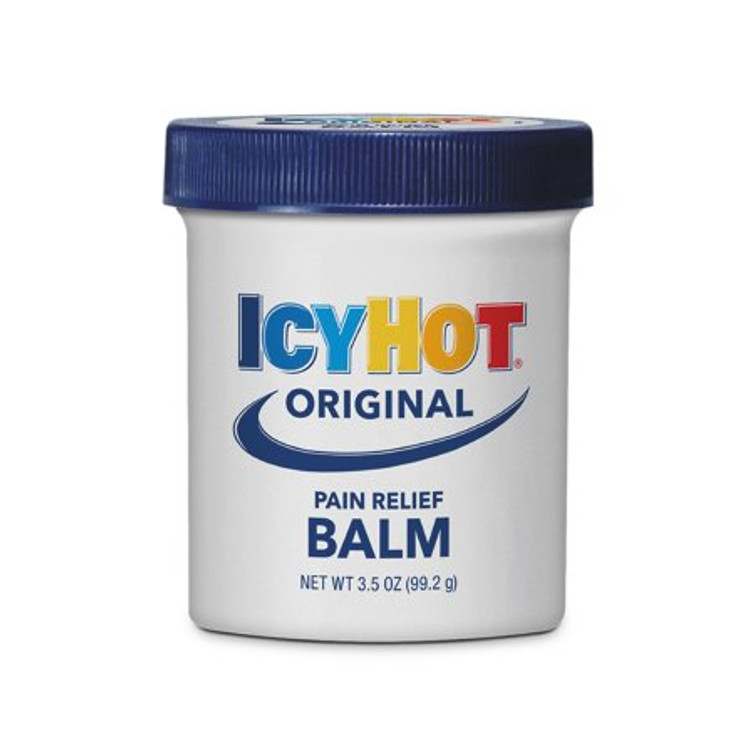 Topical Pain Relief Icy Hot Balm 7.6% - 29% Strength Menthol / Methyl Salicylate Ointment 3.5 oz. 41167000879 Each/1