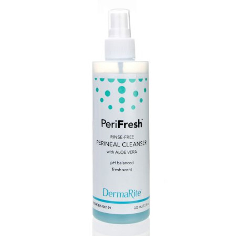 Rinse-Free Perineal Wash PeriFresh Liquid 7.5 oz. Pump Bottle Scented 00199