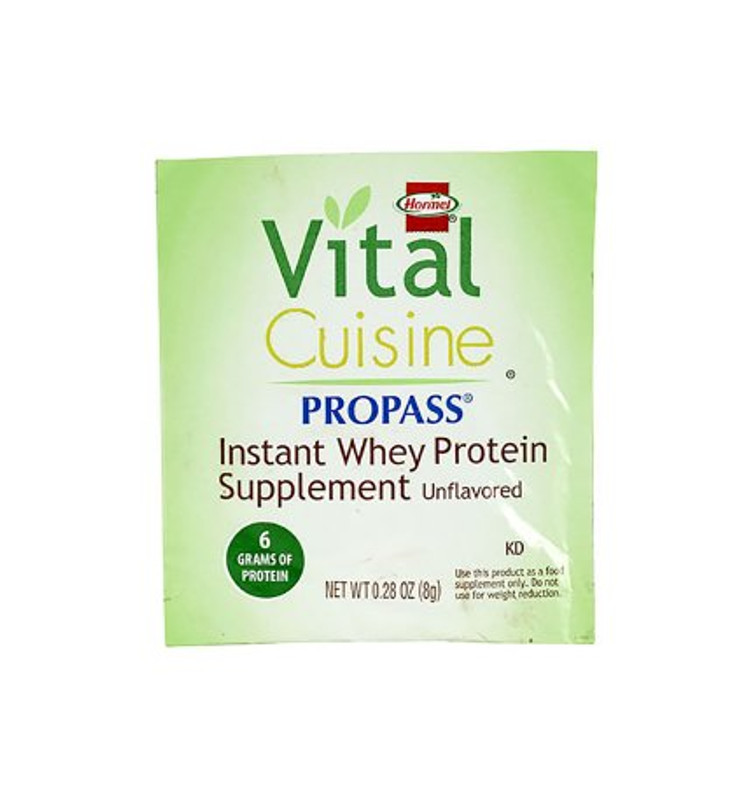 Oral Protein Supplement Vital Cuisine ProPass Whey Protein Unflavored Powder 0.28 oz. Individual Packet 15309