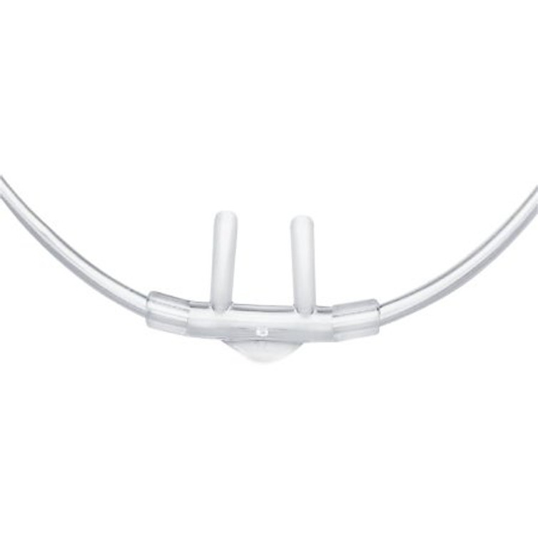 Nasal Cannula Continuous Flow Hudson RCI Adult Curved Prong / NonFlared Tip 1109