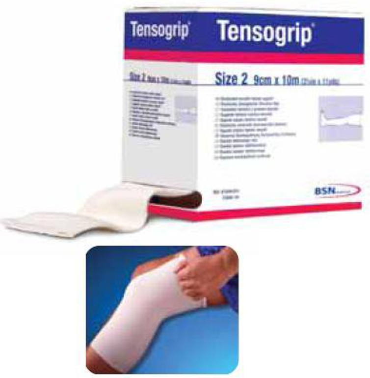 Elastic Tubular Support Bandage Tensogrip 4-1/2 Inch X 11 Yard Medium Arm / Small Ankle Standard Compression Pull On White Size G NonSterile 7585 Roll/1
