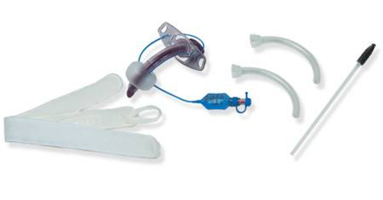 Tracheostomy Tube Portex Blue Line Ultra Fenestrated Size 7 Cuffed 100/815/070 Each/1